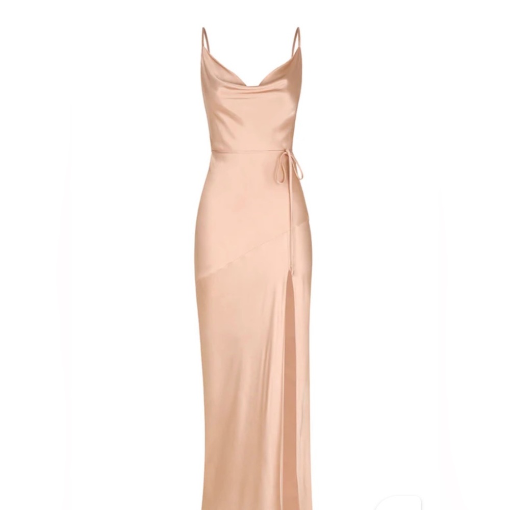 Shona Joy La Lune Bias Cowl Maxi Dress